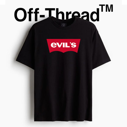 High Quality Cotton (220gsm) Off-Thread Evil's Unisex T-Shirts