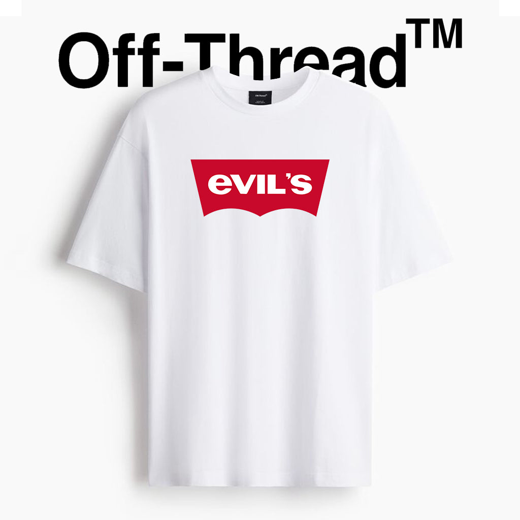 High Quality Cotton (220gsm) Off-Thread Evil's Unisex T-Shirts