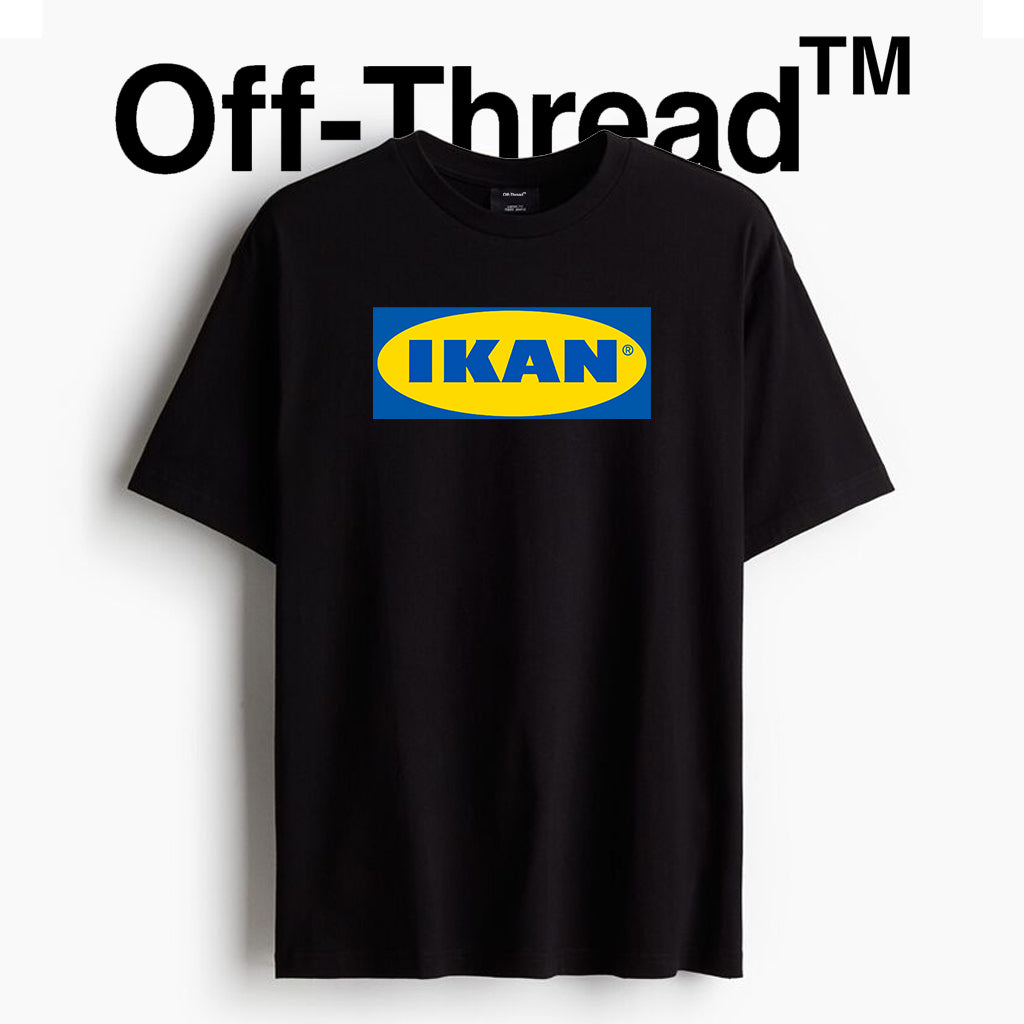 High Quality Cotton (220gsm) Off-Thread IKAN Unisex T-Shirts