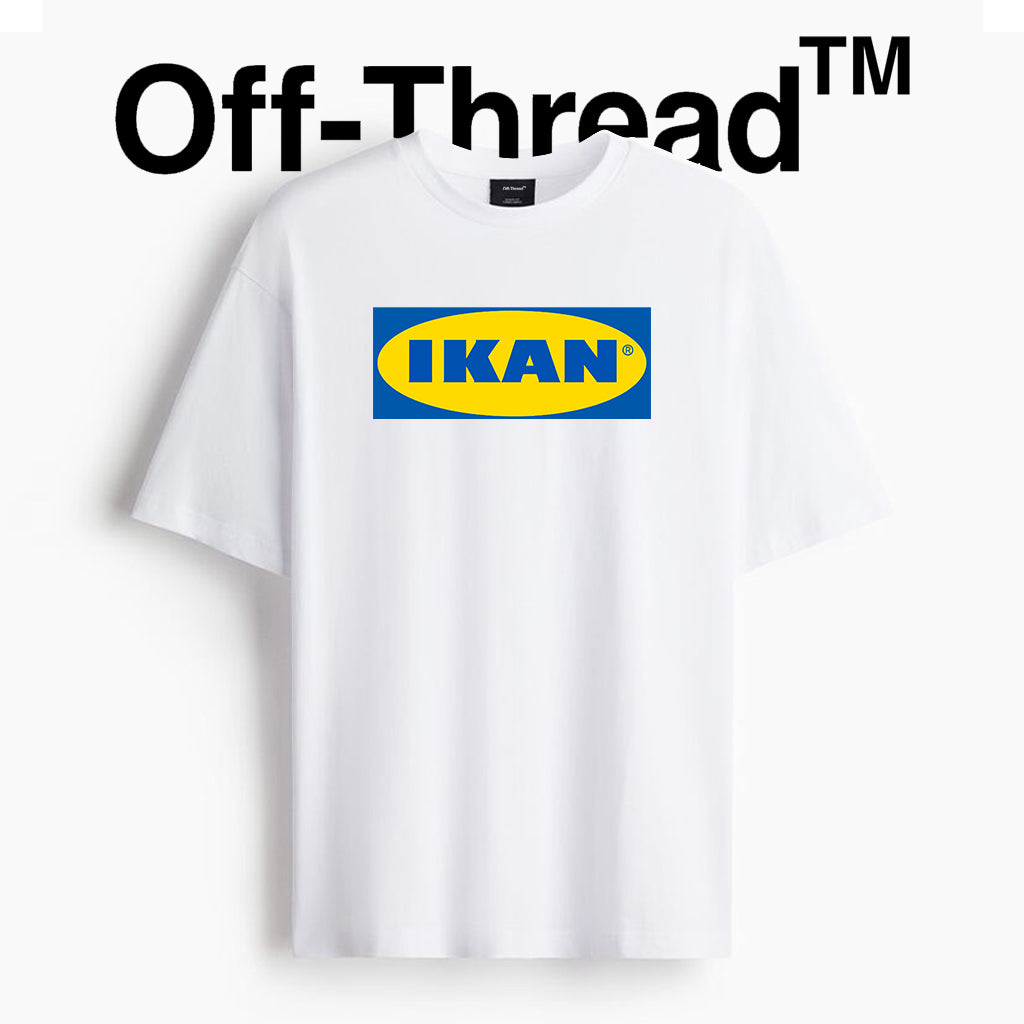 High Quality Cotton (220gsm) Off-Thread IKAN Unisex T-Shirts
