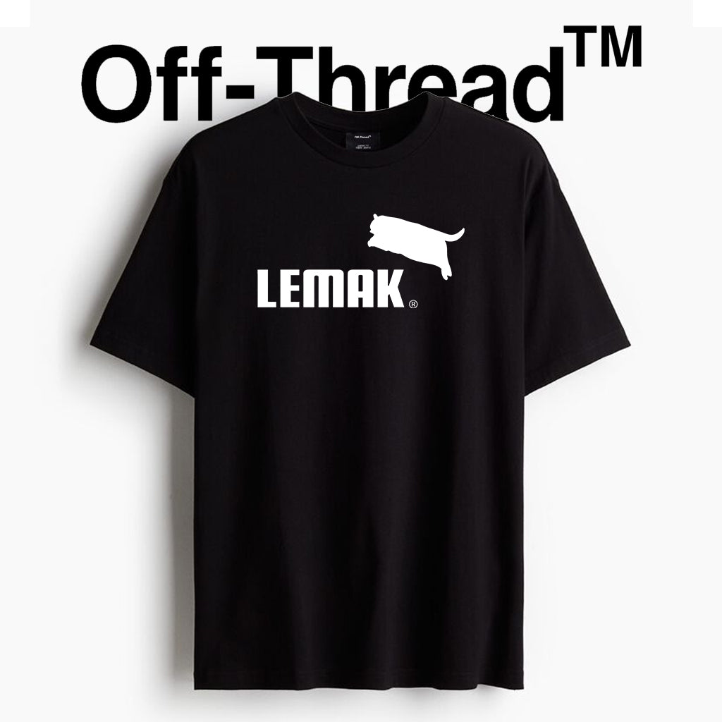 High Quality Cotton (220gsm) Off-Thread Lemak Unisex T-Shirts