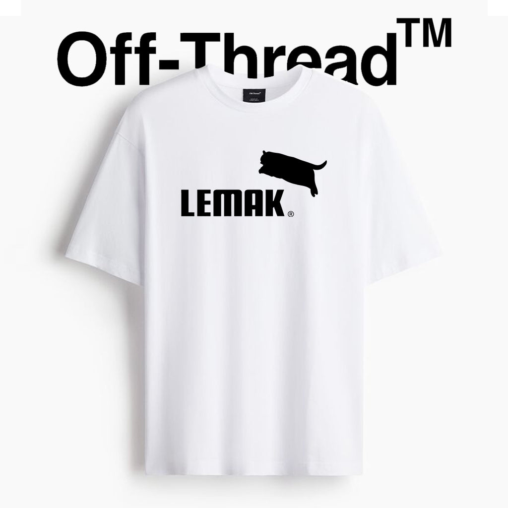 High Quality Cotton (220gsm) Off-Thread Lemak Unisex T-Shirts
