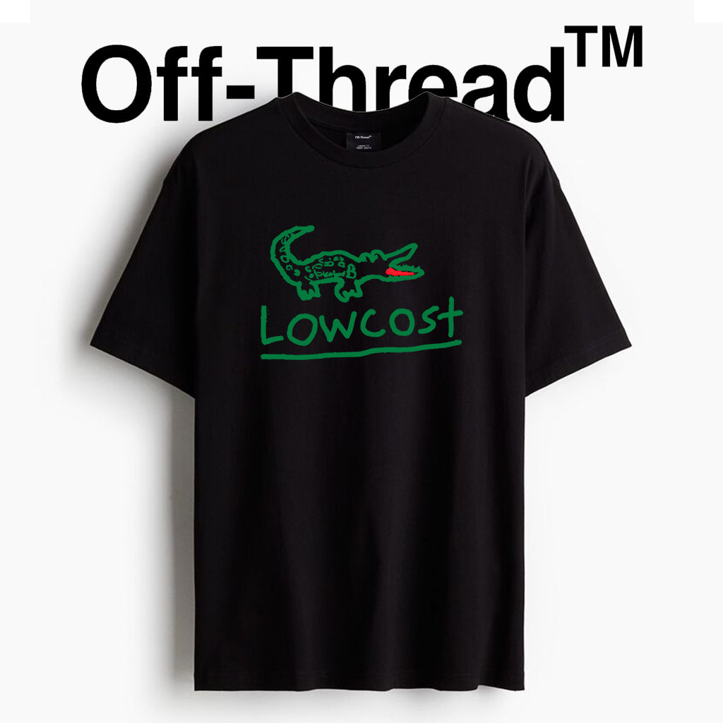 High Quality Cotton (220gsm) Off-Thread Low Cost Unisex T-Shirts